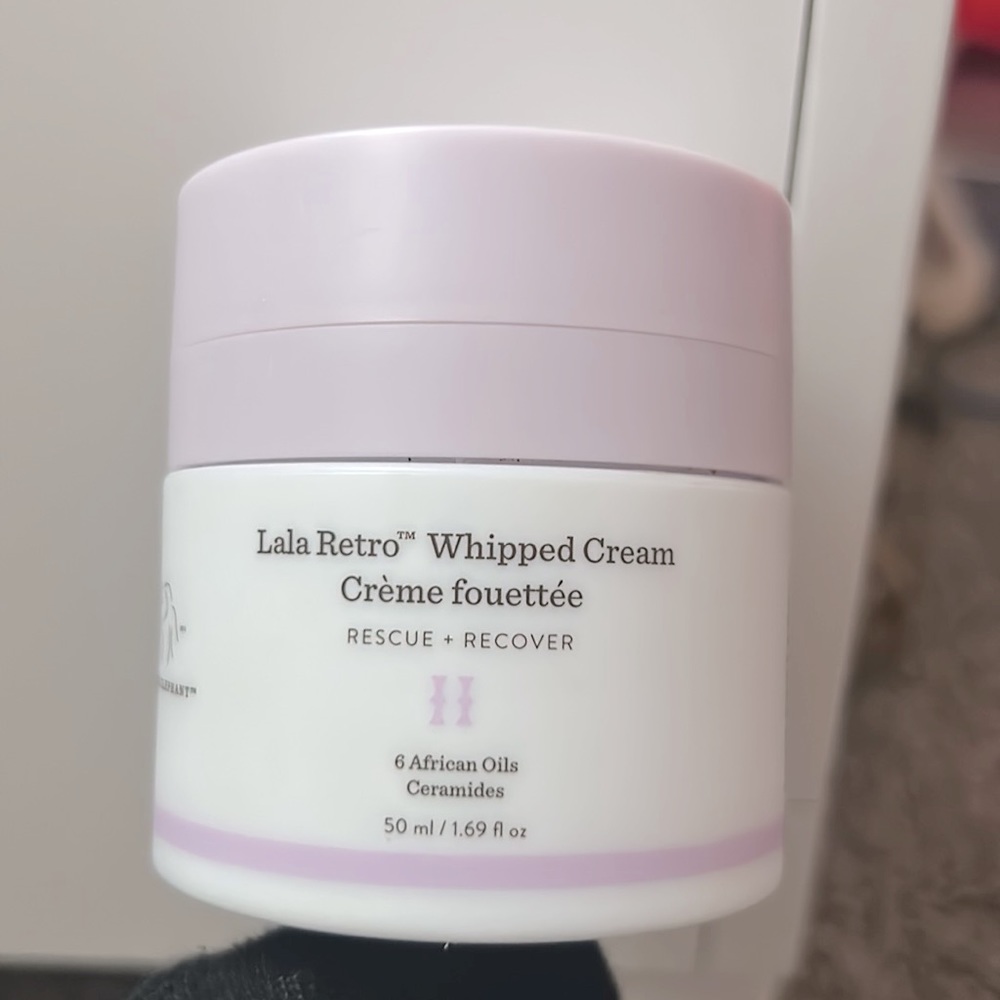 Drunk elephant lala moisturizer! (Biggest one they had)